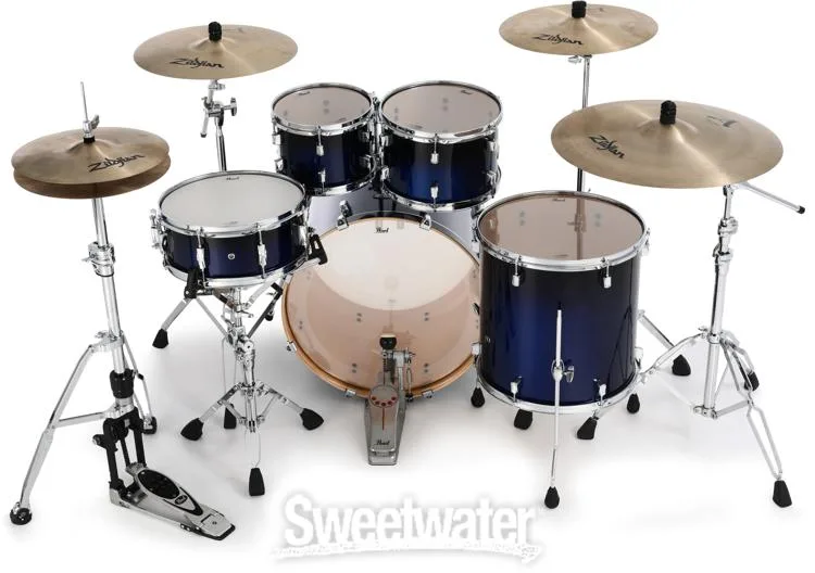  Pearl Decade Maple DMP943XP/C 3-piece Shell Pack - Gloss Kobalt Fade Lacquer