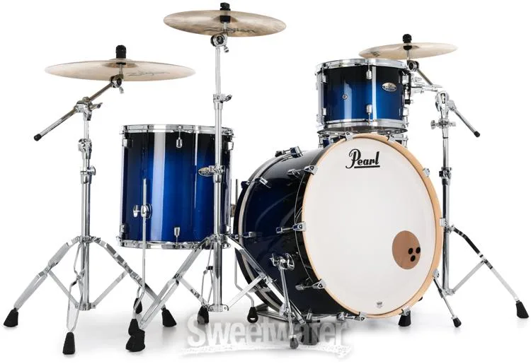  Pearl Decade Maple DMP943XP/C 3-piece Shell Pack - Gloss Kobalt Fade Lacquer