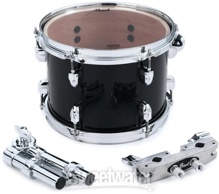  Pearl Export EXX Mounted Tom Add-on Pack - 10 x 7 inch - Jet Black