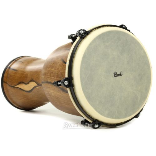  Pearl 12-inch Top Tuned Djembe - Artisan Weathered Oak