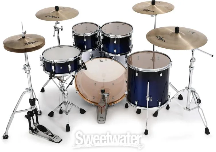  Pearl Decade Maple DMP943XP/C 3-piece Shell Pack - Gloss Kobalt Fade Lacquer Demo