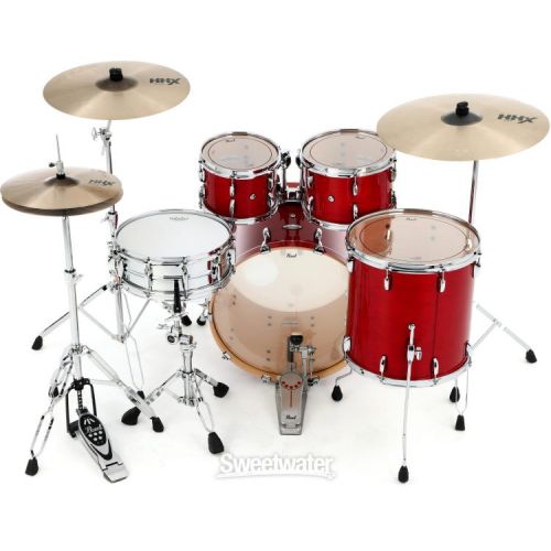  Pearl Professional Maple 4-piece Shell Pack - Sequoia Red