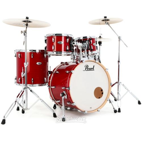  Pearl Professional Maple 4-piece Shell Pack - Sequoia Red