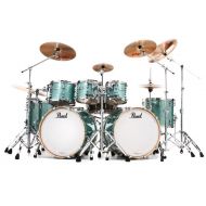 Pearl Music City Custom Reference Pure RFP822DB/C 8-piece Shell Pack - Turquoise Glass