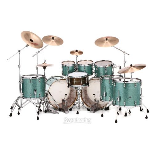  Pearl Music City Custom Reference Pure RFP822DB/C 8-piece Shell Pack - Turquoise Glass