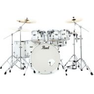 Pearl Decade Maple DMP927SP/C 7-piece Shell Pack with Snare Drum - White Satin Pearl