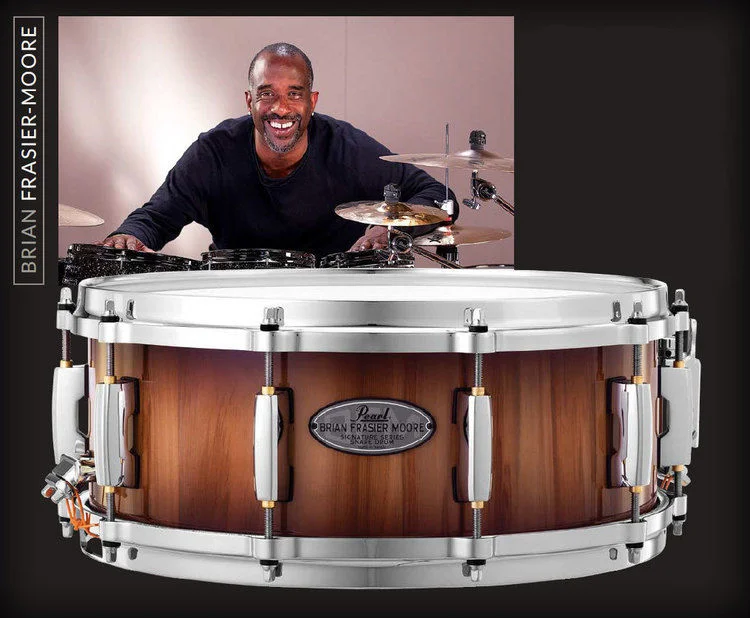  Pearl Brian Frasier-Moore Signature Snare Drum - 5.5 x 14-inch - Natural Demo