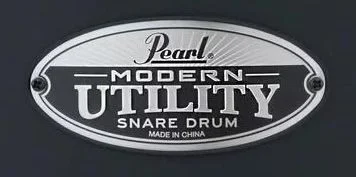  Pearl Modern Utility Snare Drum - 6.5 x 14-inch - Satin Black