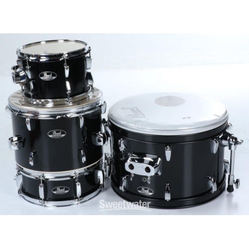  Pearl Roadshow RS584C/C 4-piece Complete Drum Set with Cymbals - Jet Black Used