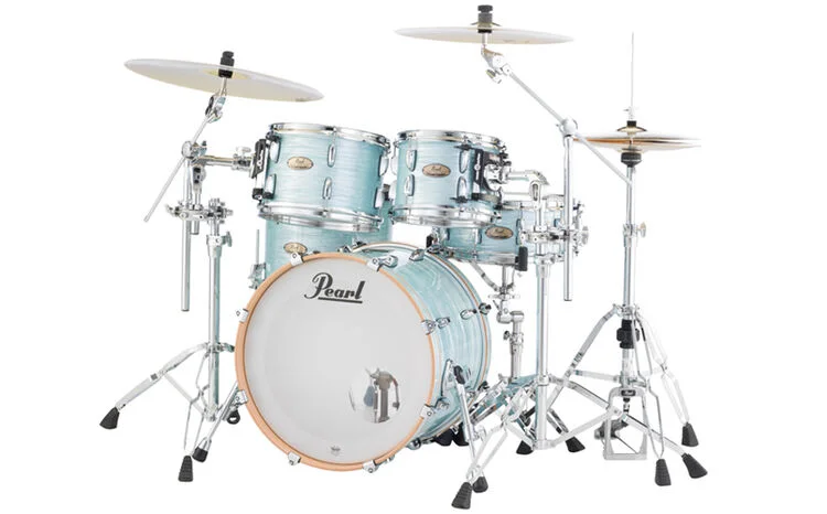  Pearl Session Studio Select Series 4-piece Shell Pack - Ice Blue Oyster