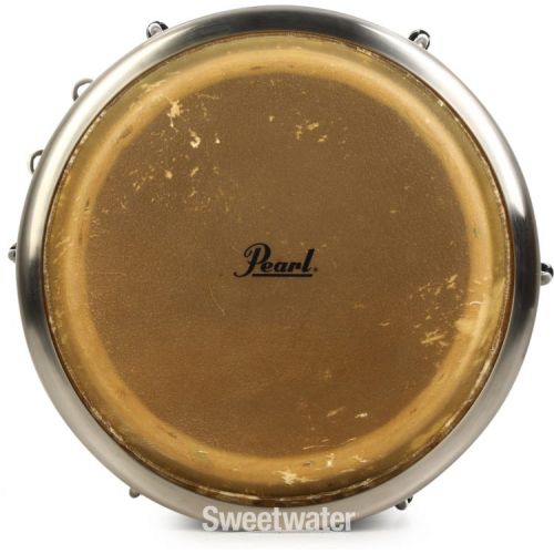  Pearl Signature Series Jesus Diaz Tumba - 12.5 inch, Brushed Platinum