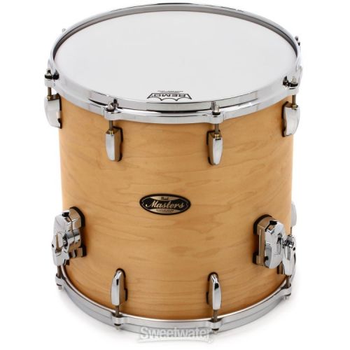  Pearl Masters Maple/Gum Floor Tom - 14 x 14 inch - Natural Maple