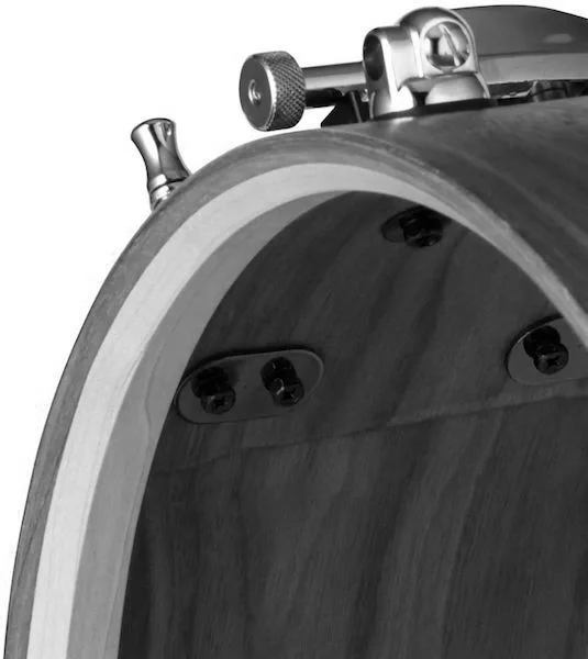  Pearl Music City Custom Solid Walnut Snare Drum - 5 x 14-inch - Ebony Inlay