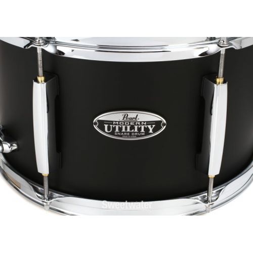  Pearl Modern Utility Snare Drum - 7 x 12-inch - Satin Black Demo