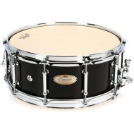 Pearl Concert Snare Drum - 5.5-inch x 14-inch - Piano Black Demo