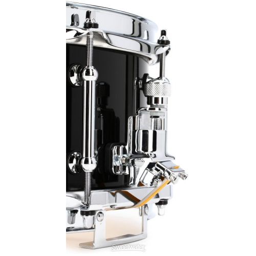  Pearl Concert Snare Drum - 5.5-inch x 14-inch - Piano Black Demo