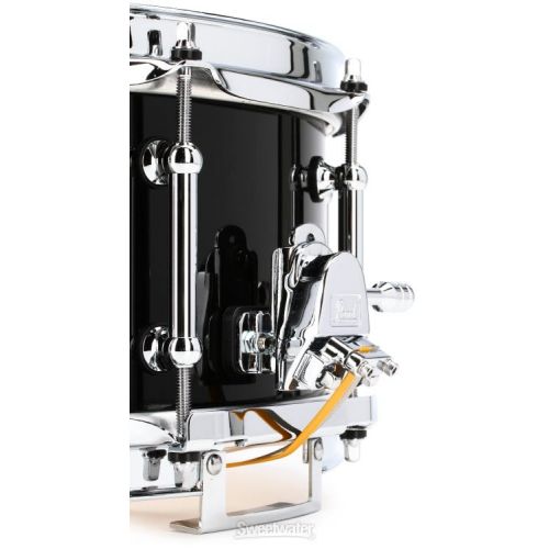  Pearl Concert Snare Drum - 5.5-inch x 14-inch - Piano Black Demo