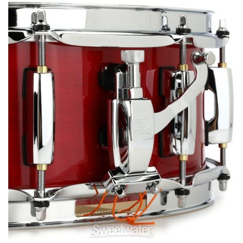  Pearl Professional Series Snare Drum - 5 x 14-inch - Sequoia Red