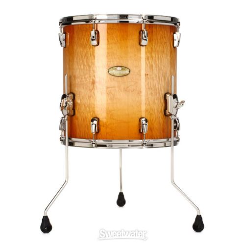  Pearl Masterworks Stadium Exotic 3-piece Shell Pack - Sunburst over Flame Maple