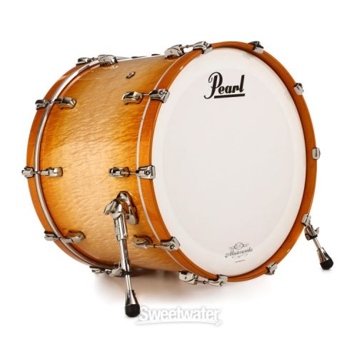  Pearl Masterworks Stadium Exotic 3-piece Shell Pack - Sunburst over Flame Maple