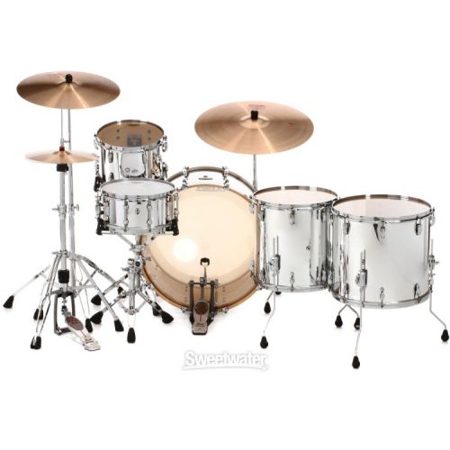  Pearl Music City Custom Masters Maple Reserve MRV526/C 5-piece Shell Pack - Mirror Chrome