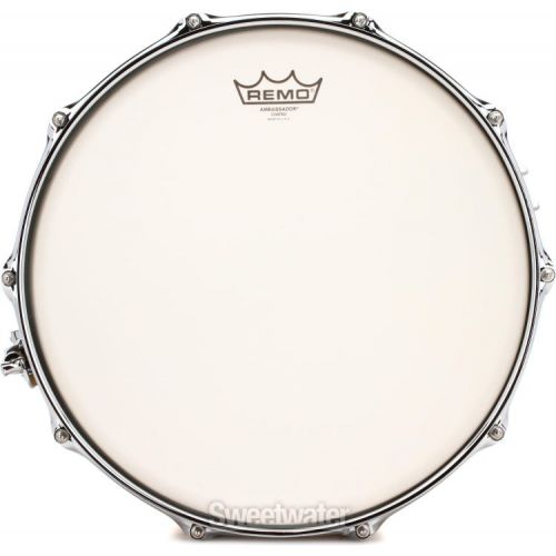  Pearl Music City Custom Solid Ash Snare Drum - 6.5 x 14-inch - Natural Hand-Rubbed Finish