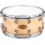 Pearl Music City Custom Solid Maple Snare Drum - 6.5 x 14-inch - Natural Hand-Rubbed Finish