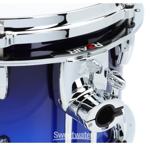  Pearl Masters Maple Pure Tom with Standard Mount - 9 x 13 inch - Kobalt Blue Fade Metallic