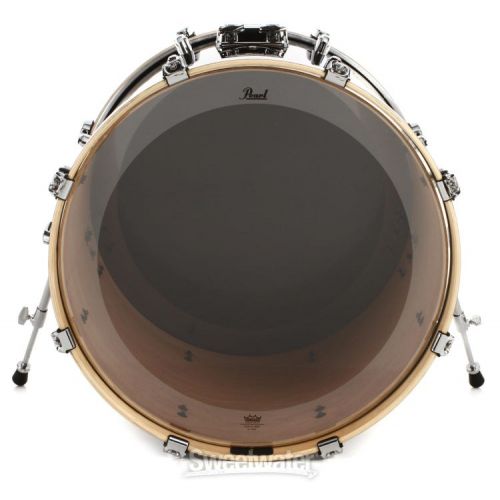  Pearl Export EXL Lacquer Bass Drum - 18 x 22 inch - Black Smoke Lacquer