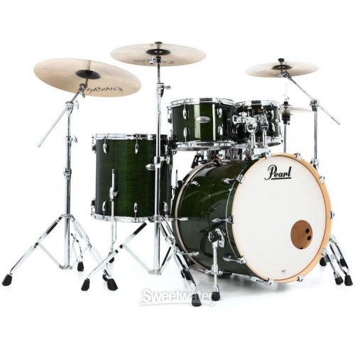  Pearl Professional Maple 4-piece Shell Pack - Emerald Mist