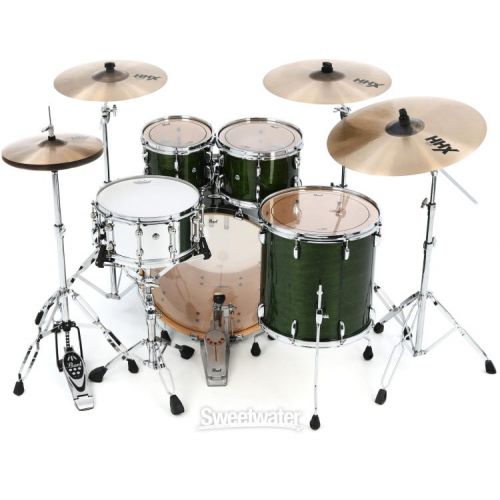  Pearl Professional Maple 4-piece Shell Pack - Emerald Mist