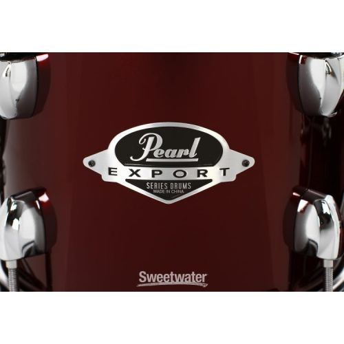  Pearl Export EXX22/C 3-piece Add-on Pack with Hardware - Burgundy Demo