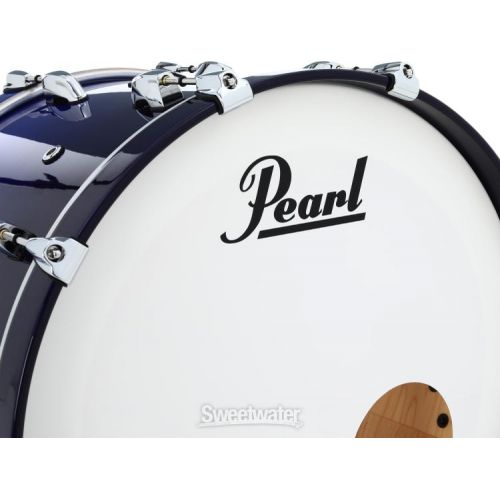  Pearl Masters Maple Pure Bass Drum - 14 x 22 inch - Kobalt Blue Fade Metallic