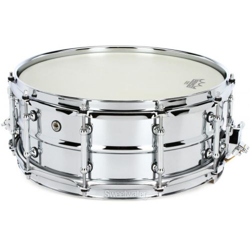  Pearl Concert Steel Snare Drum - 5.5-inch x 14-inch - Chrome