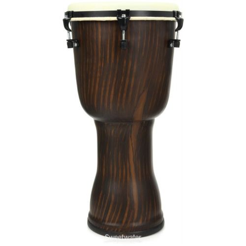  Pearl 12-inch Top Tuned Djembe - Artisan Straight Grain Limba