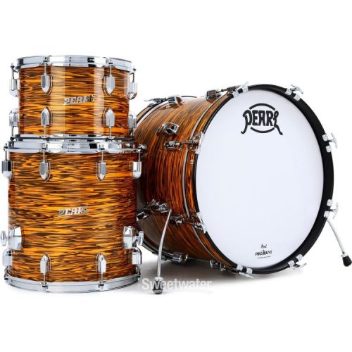  Pearl President Series Deluxe PSD903XP/C 3-piece Shell Pack - Sunset Ripple, Sweetwater Exclusive