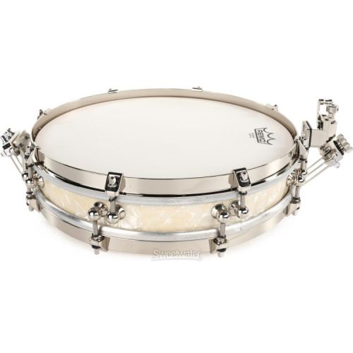  Pearl Philharmonic Pancake Snare Drum - 2.5-inch x 13-inch - Nicotine White Marine Pearl