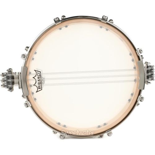  Pearl Philharmonic Pancake Snare Drum - 2.5-inch x 13-inch - Nicotine White Marine Pearl