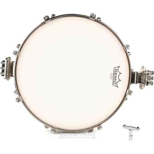  Pearl Philharmonic Pancake Snare Drum - 2.5-inch x 13-inch - Nicotine White Marine Pearl