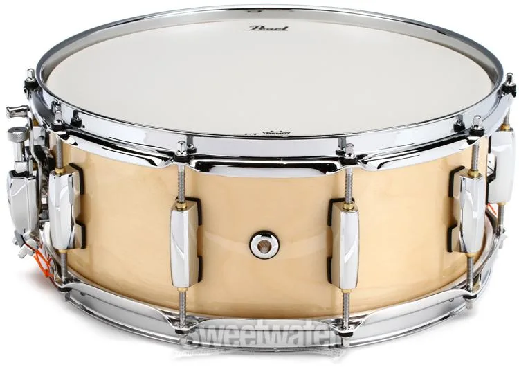  Pearl Session Studio Select Snare Drum - 5.5 x 14-inch - Gloss Natural Birch