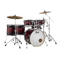 Pearl Decade Maple DMP927SP/C 7-piece Shell Pack with Snare Drum - Gloss Deep Red Burst