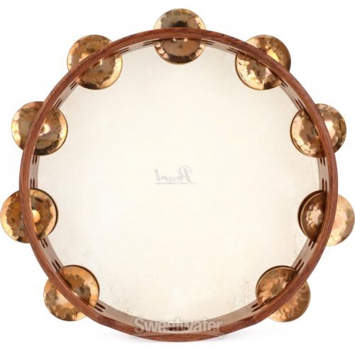  Pearl Orchestral Tambourine - 10 inch, Beryllium Copper