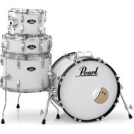 Pearl Roadshow RS584C/C 4-piece Complete Drum Set with Cymbals - Pure White