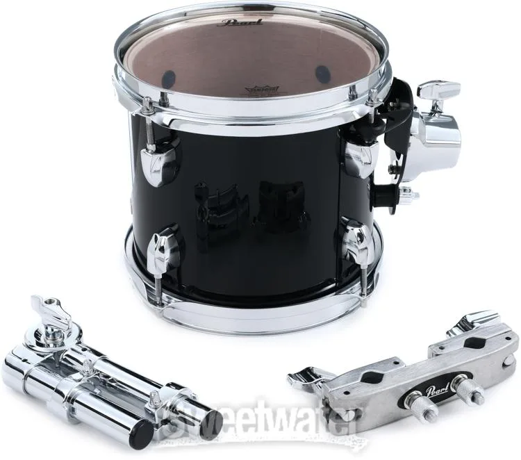  Pearl Export EXX Mounted Tom Add-on Pack - 7 x 8 inch - Jet Black