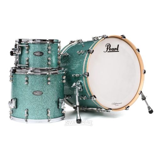  Pearl Music City Custom Reference Pure RFP322/C 3-piece Shell Pack - Turquoise Glass