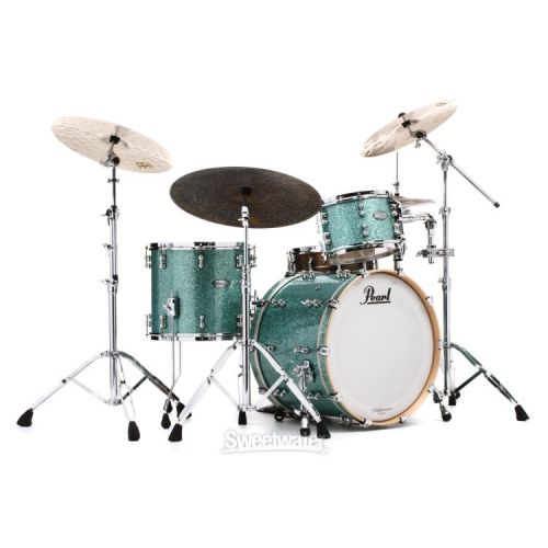  Pearl Music City Custom Reference Pure RFP322/C 3-piece Shell Pack - Turquoise Glass