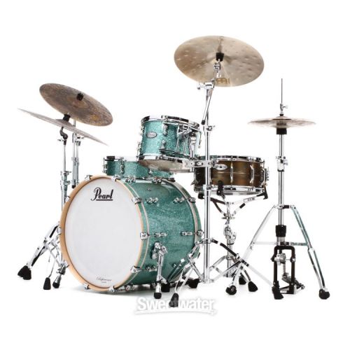  Pearl Music City Custom Reference Pure RFP322/C 3-piece Shell Pack - Turquoise Glass