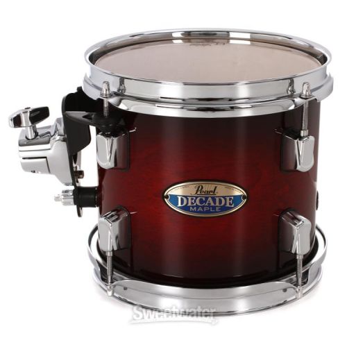  Pearl Decade Maple 2-piece Add-on Tom Pack - Gloss Deep Red Burst