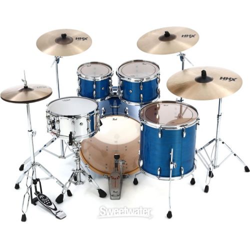  Pearl Professional Maple 4-piece Shell Pack - Sheer Blue