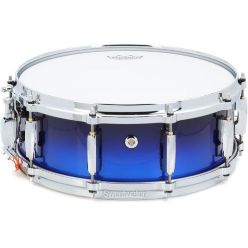  Pearl Masters Maple Pure Snare Drum - 5 x 14-inch - Kobalt Blue Fade Metallic